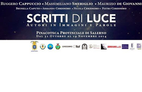 Scritti di Luce di Maurizio de Giovanni a Salerno