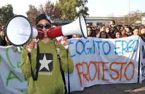 Studenti in protesta