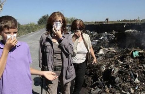 Mamme Protesta Rifiuti