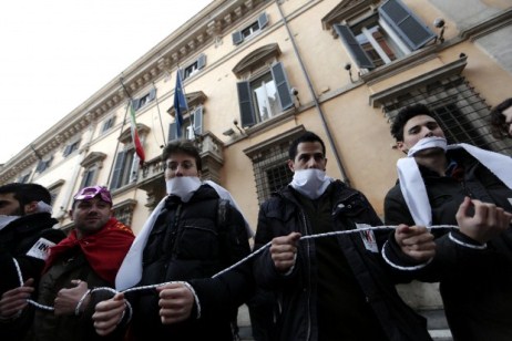 Protesta Studenti Diritto allo Studio