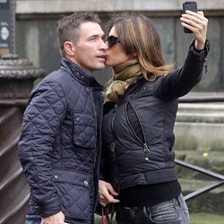 Elisabetta Canalis e Brian Perri