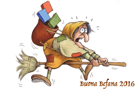 Immagini buona festa della Befana 2016