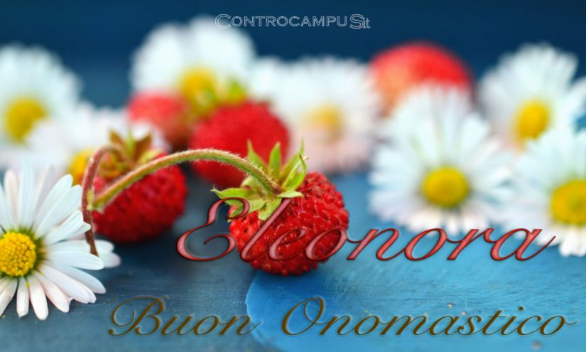 Immagini auguri onomastico per Santa Eleonora