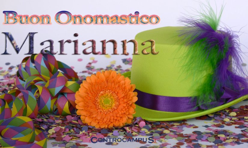 Immagini auguri onomastico per Santa Marianna