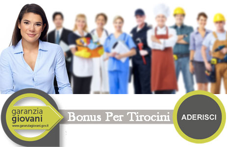 Bonus garanzia giovani per tirocini