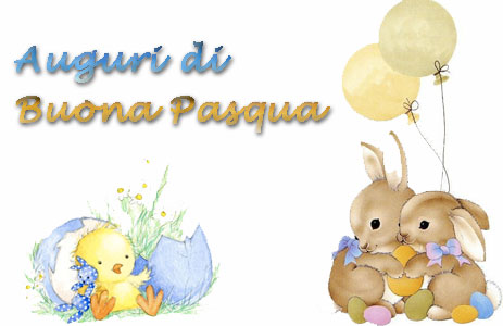 Immagini per video auguri di Pasqua