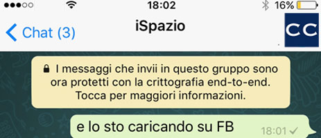 Crittografia WhatsApp end to end e privacy