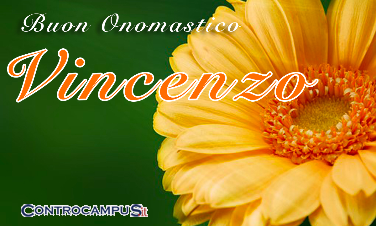 Immagini Buon Onomastico Vincenzo ed Enzo