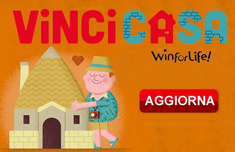 Estrazione VinciCasa di oggi venerdì 14 agosto 2019