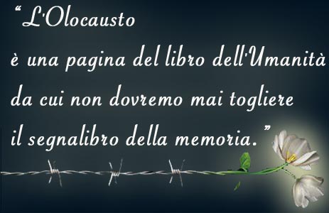 Immagini con frasi e poesie Giorno della Memoria