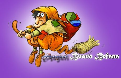 Immagini Buona Befana 2017