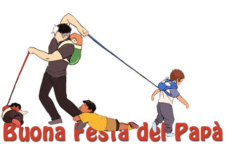 Immagini con frasi di buona festa del Papà 2017