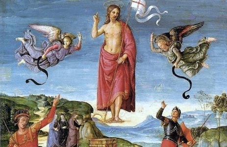 Immagini origine della Pasqua - dipinto di Raffaello