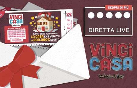 VinciCasa domenica 17 maggio 2020