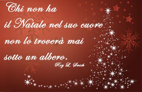 Cartoline con aforismi di buon Natale