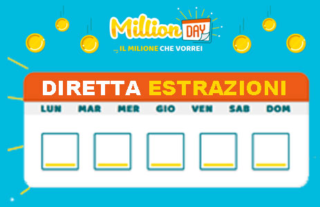 MillionDay di oggi 6 luglio 2020