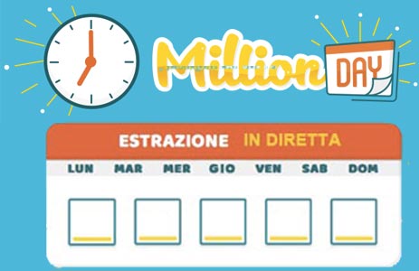 MillionDay 18 giugno 2020