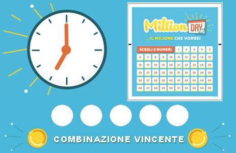 MillionDay di sabato 20 giugno 2020