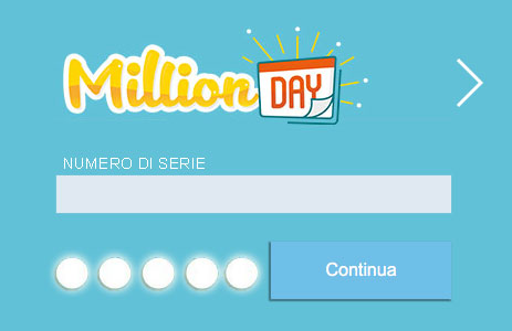 MillionDay domenica 21 giugno 2020