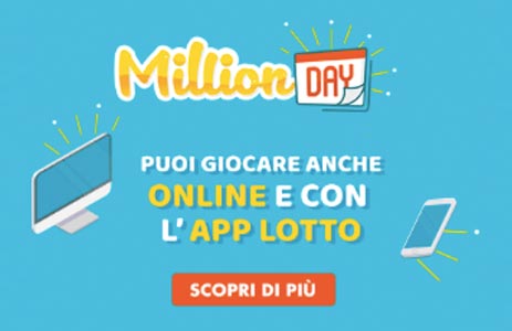 Estrazione Million Day 1 marzo 2020