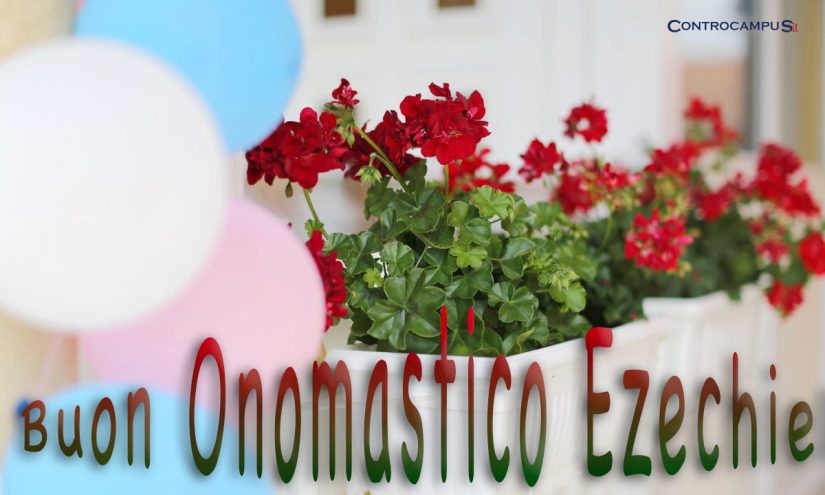 Immagini auguri buon onomastico per Sant Ezechiele