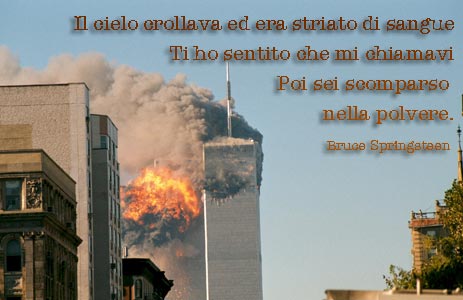 Immagini e frasi 11 settembre 2001