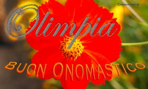 Immagini auguri buon onomastico per Sant Olimpia