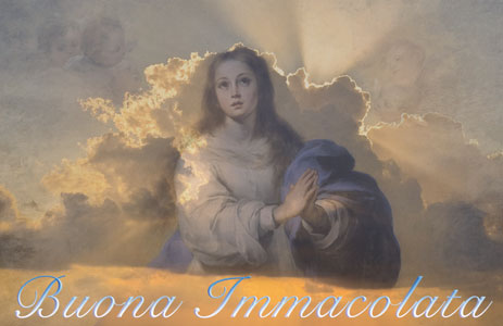 Immagine auguri di buona Immacolata