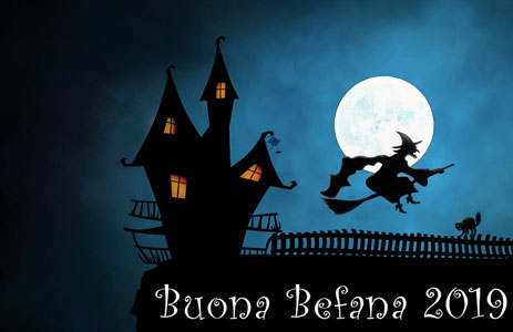 Immagine di buona Befana 2019