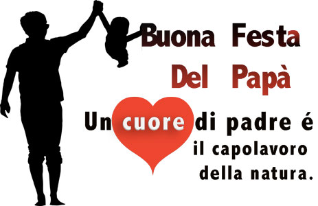 Immagine auguri di buona festa del papà 19 marzo