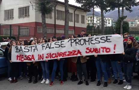 Liceo De Filippis di Cava De’ Tirreni in stato di agitazione