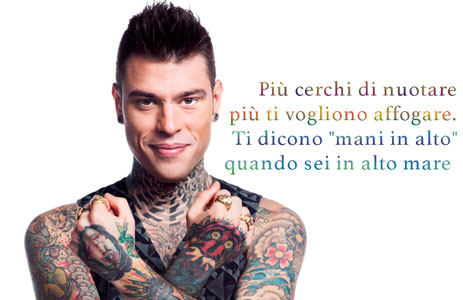 Immagini con frasi di Fedez