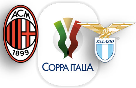 Coppa Italia - Milan Vs Lazio mercoledì 24 aprile 2019