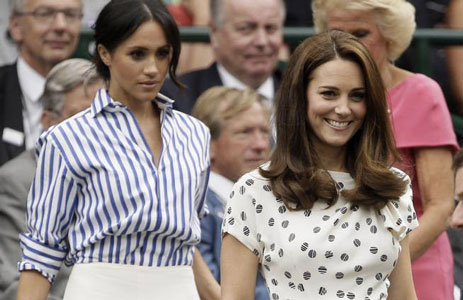 Kate Middleton e Meghan Markle