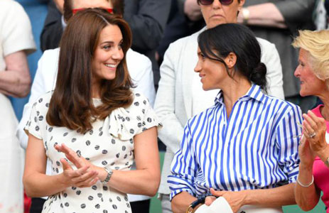 Kate Middleton e Meghan Markle a confronto