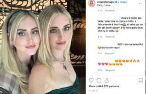 Valentina Ferragni copia sua sorella Chiara