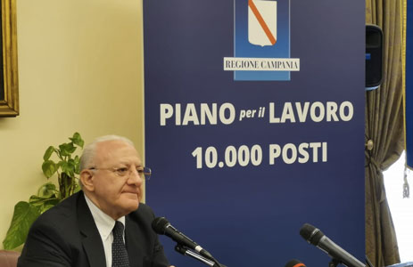 Vincenzo De Luca sul Maxi concorso regione Campania