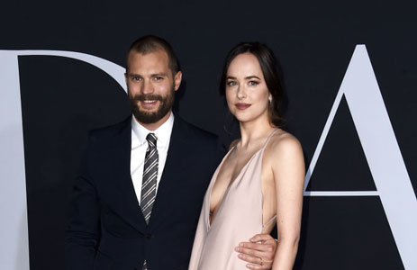 Dakota Johnson e Jamie Dornan