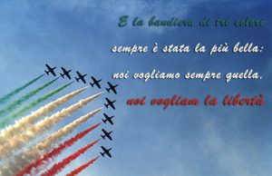 Immagini con frasi sulla festa del tricolore