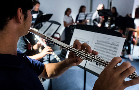 Studente liceo musicale