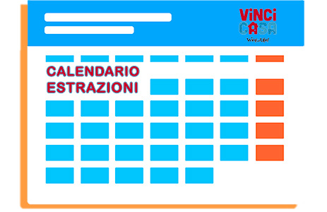 Calendario estrazioni VinciCasa