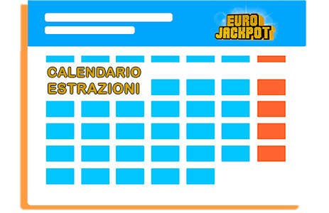 Calendario estrazioni EuroJackpot