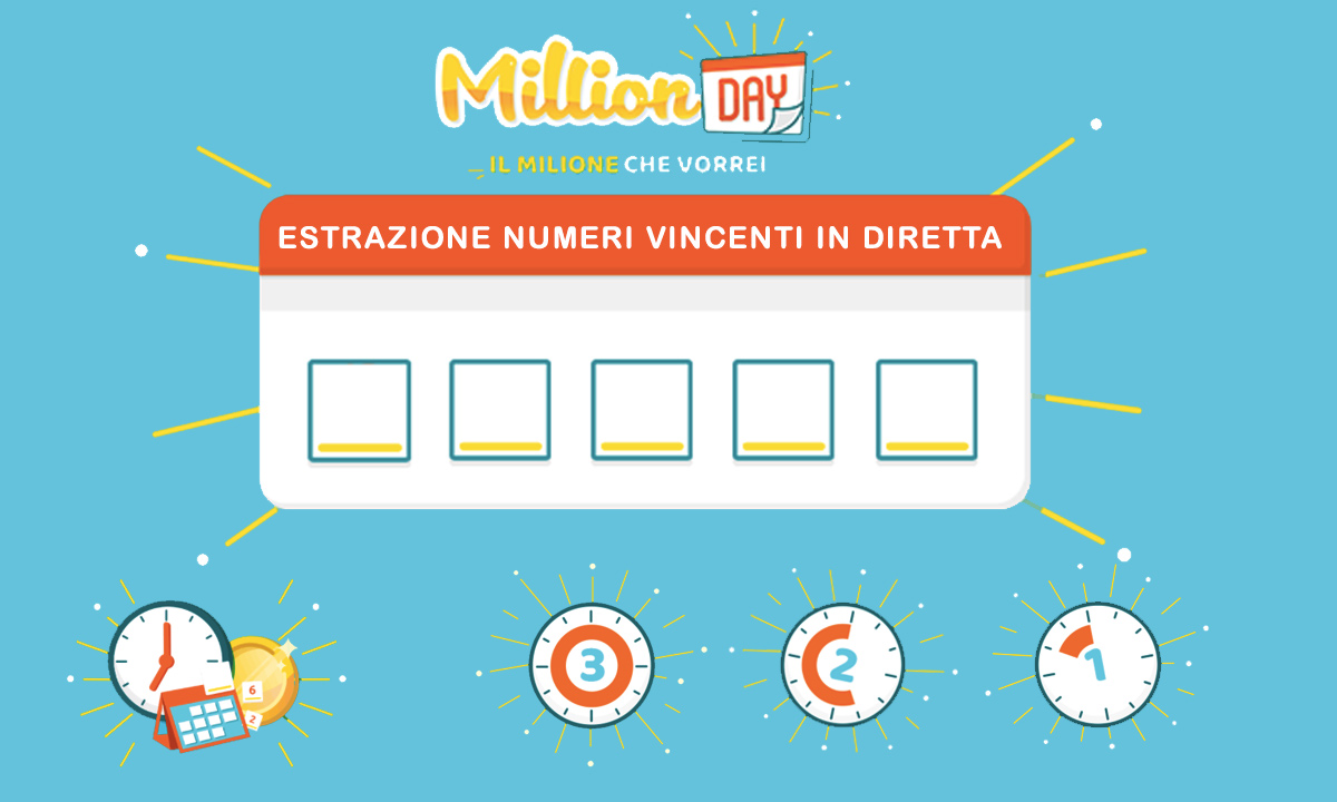 Estrazione MillionDAY oggi 30 aprile 2022