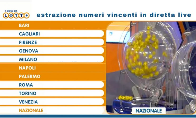 Estrazione del Lotto di oggi 14 luglio 2022