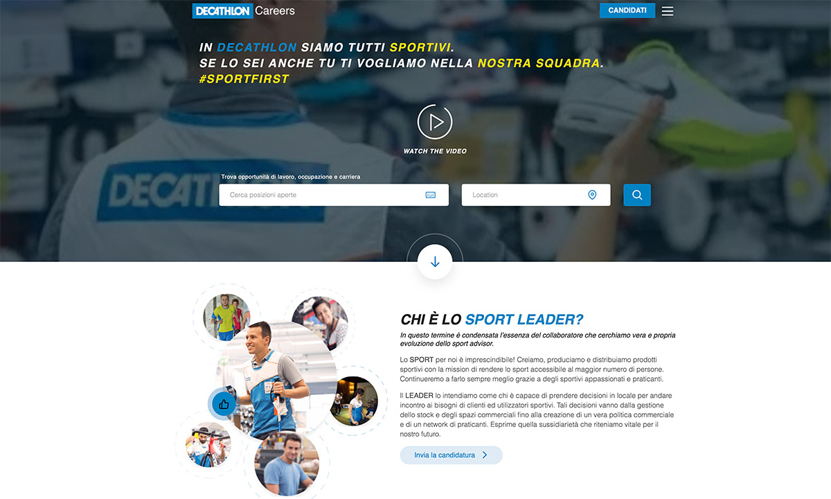 Come lavorare per Decathlon