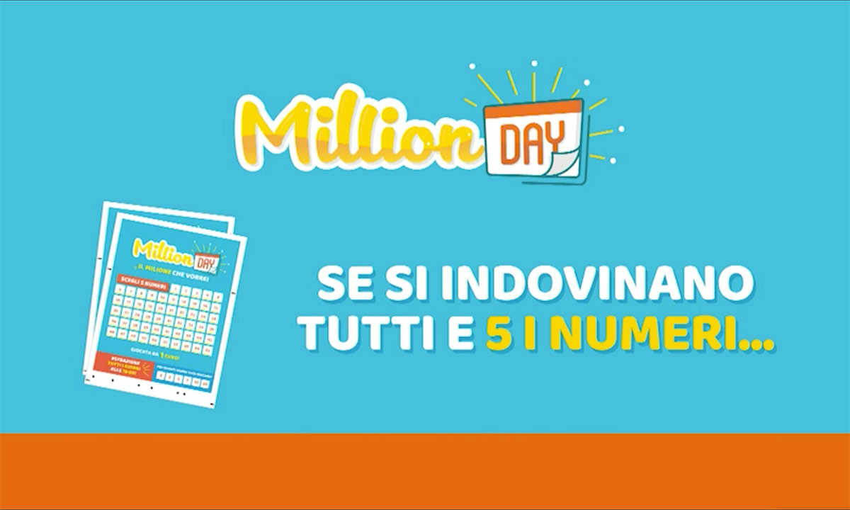 Estrazione MillionDAY oggi 16 aprile 2022