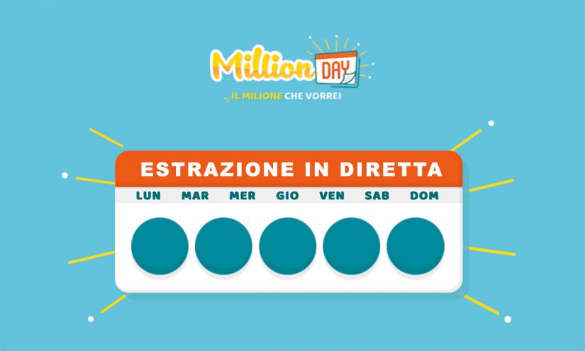 Estrazione MillionDAY 20 marzo 2022