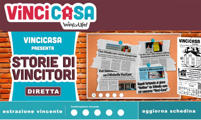 Estrazione VinciCasa 28 aprile 2022