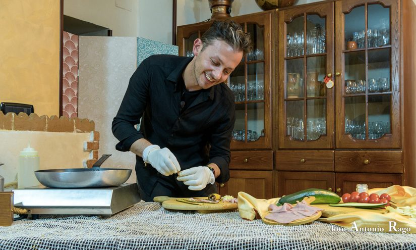 Foto Involtini di zucchine in padella