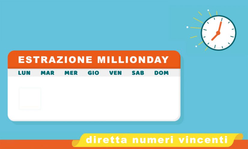 Estrazione MillionDAY oggi 27 marzo 2022